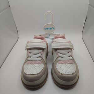 Carter's Pink and White Kids Sneakers
